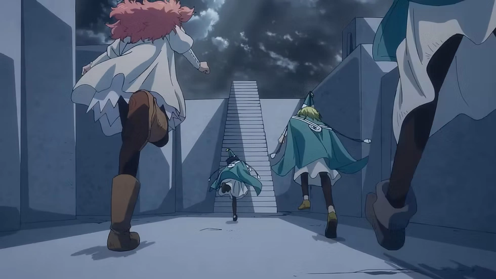 The image explains Witch Hat Atelier Story Arcs