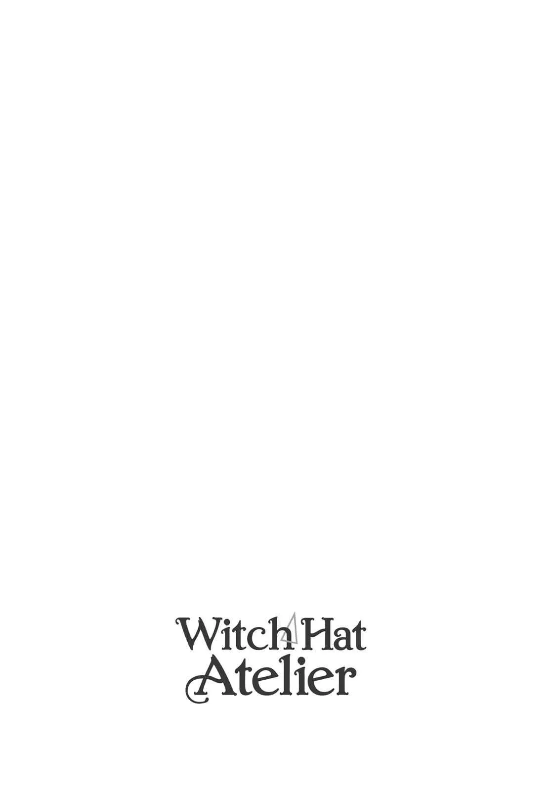 witch hat atelier Chapter 33
